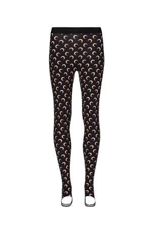 Leggings con staffe in jersey riciclato Moon MARINE SERRE | WPA111ACJER0001IT99